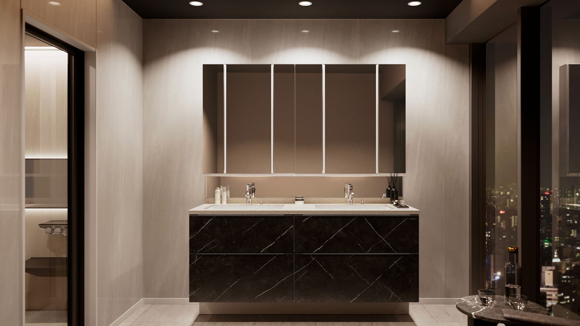 洗面化粧台の画像